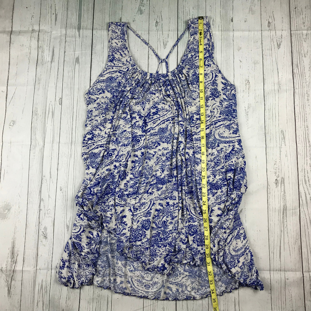 Free People sleeveless high low swing tunic shirt - Picture 7 of 7